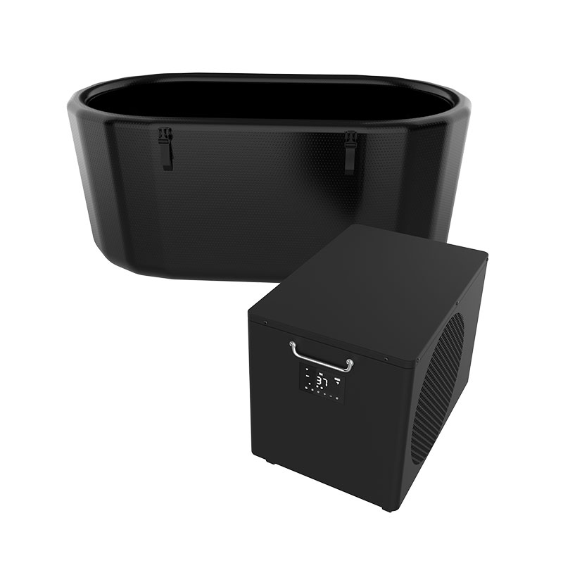 Kolam terjun sejuk yang besar