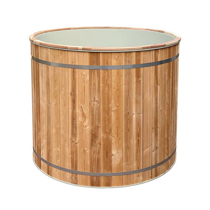 Tab Mandi Sejuk Saiz Rendaman Dalam dengan Pelapik Keluli Tahan Karat 304