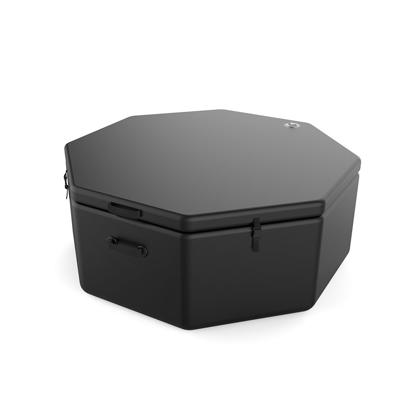Octagon pod sejuk untuk mandi ais