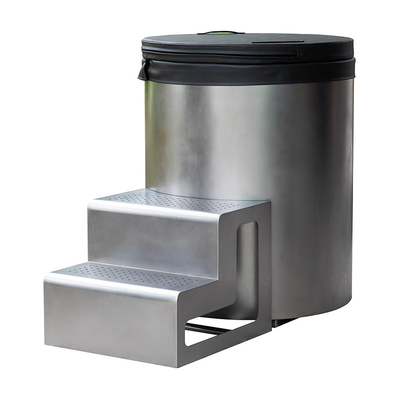 Tab Terjun Sejuk Bulat 304 Keluli Tahan Karat Penuh